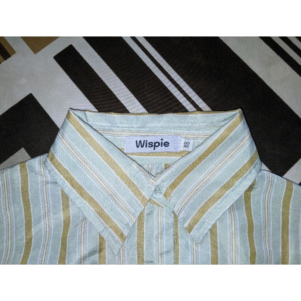 Wispie Girl Boss Fitted Shirt Warna Boss Green Uk Xs