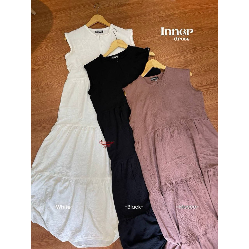 READY GAMIS INNERDRESS KHUMAIRA SYARI/GAMIS KHUMAIRA SYARI/GAMIS CRINKLE/GAMIS POLOS/GAMIS MUSLIMAH/