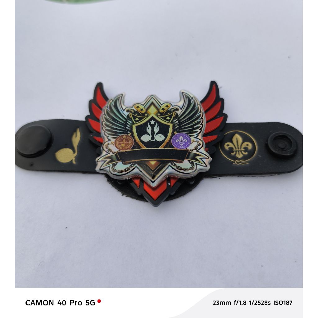 Ring kacu pramuka penggalang penegak pembina bisa custom nama  dan nama pangkalan