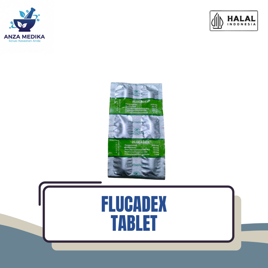 Fliucadex Tablet – Obat Flu & Batuk Pilek untuk Dewasa