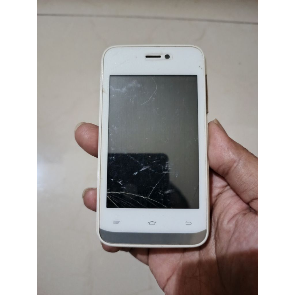 HP Advan Vandroid S3 Lite Android Full White Original Bahan Gambling Jadul Langka Unik Imut Speaker 