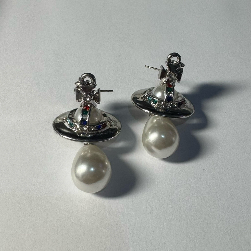 Vivienne Westwood Pearl Drop Earrings