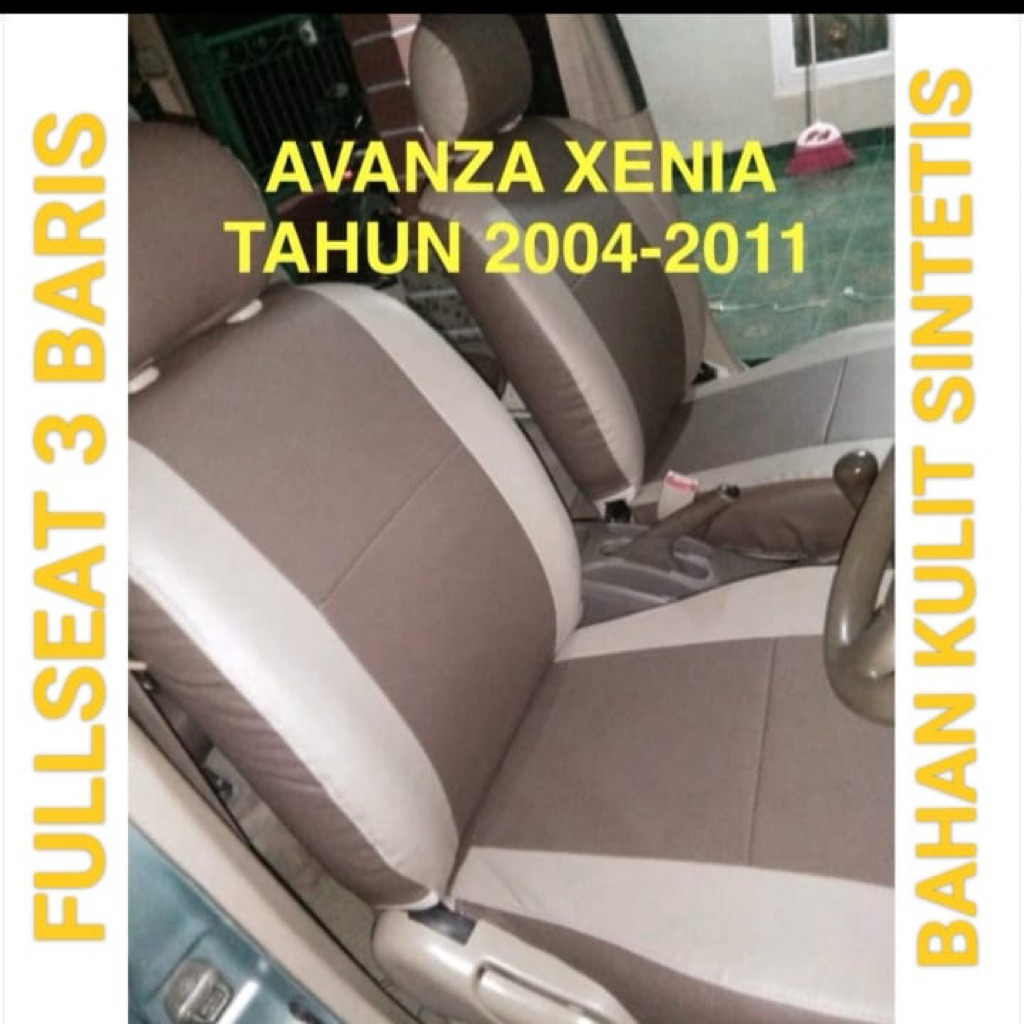SARUNG JOK MOBIL AVANZA-XENIA LAMA 2004-2005-2006-2007-2008-2009-2010-2011 FULLSEAT