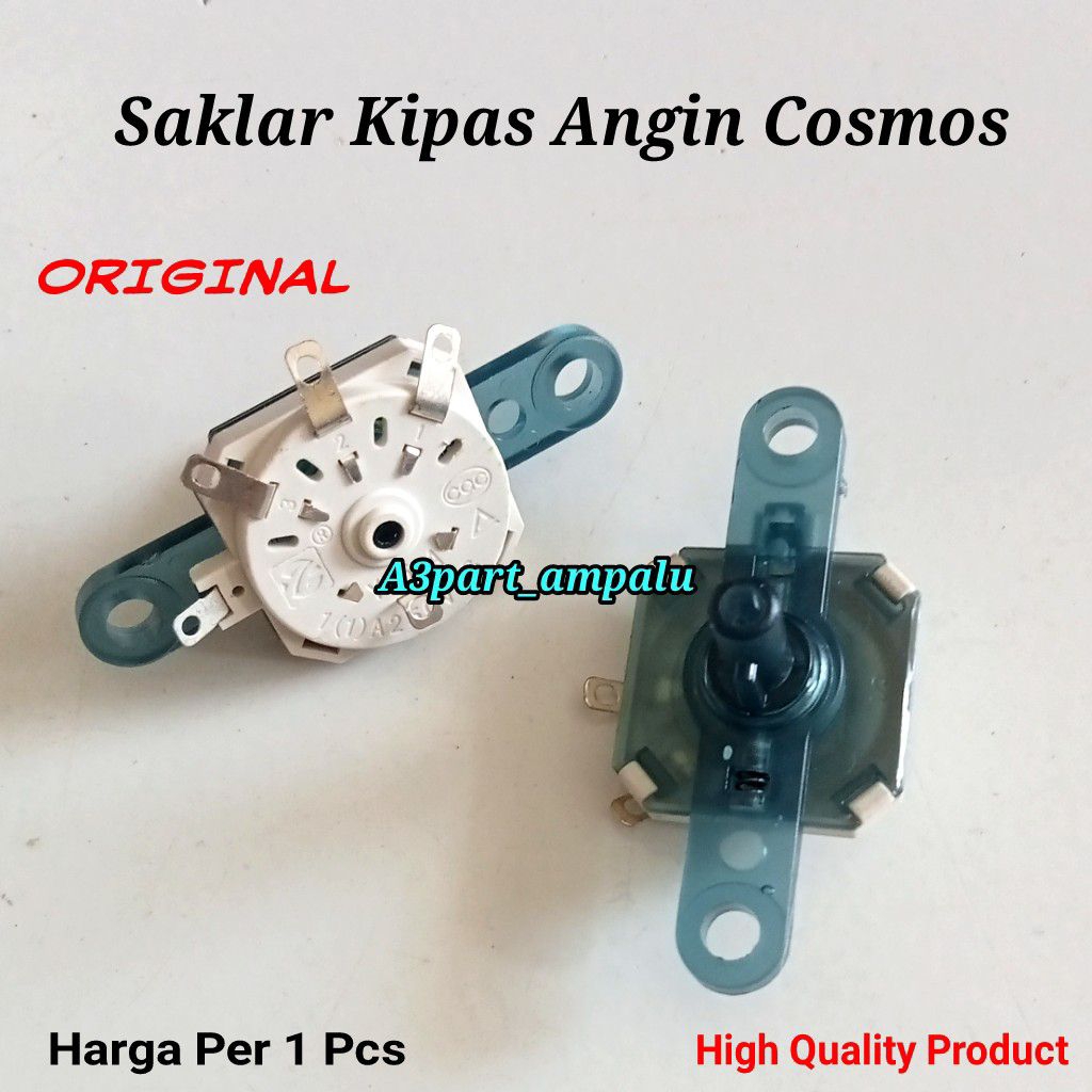 Saklar Kipas Angin Cosmos Model Putar 3 Speed