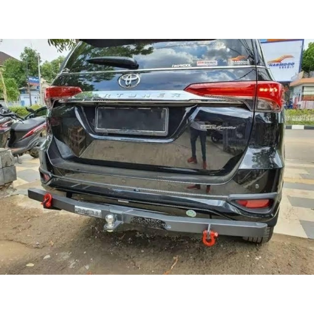 Towing Bar Besi ARB Bumper Belakang Model Anting Mobil FORTUNER UP 2025
