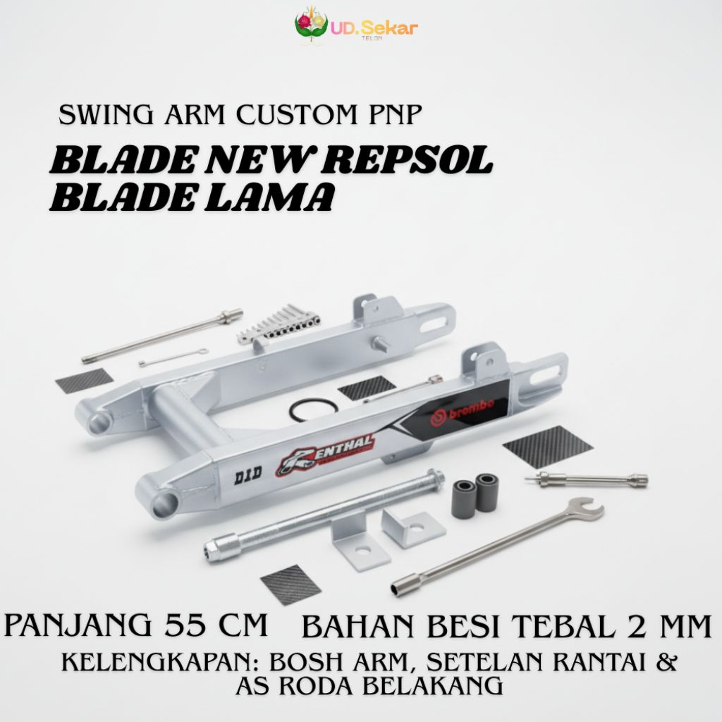 Arem Swing Arm ktm Lengan Ayun sasis garpu belakang Motor custom PNP Honda Blade 125 fi Blade 110 La