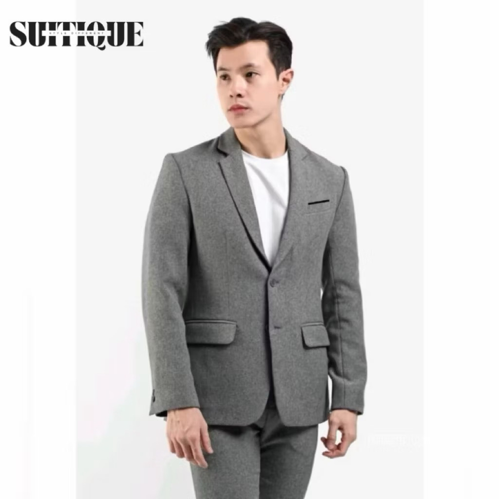 Suitique Store Jas Pria Slimfit Modern Korea Style Untuk Kerja, Meeting, Acara Formal Keren Trendy