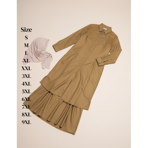 SETELAN TUNIK DAN ROK A WARNA PEMDA | BAJU PEMDA WANITA | TUNIK PEMDA WANITA | BAJU DINAS PEMDA WANI