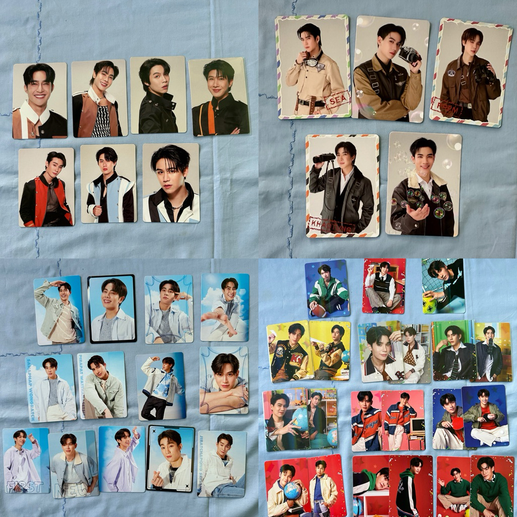 GMMTV BOYS COLLECTIBLE CARD LOL FANFEST BACK TO SCHOOL HAPPY WEEKEND