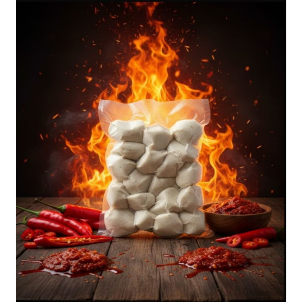 Basreng Kataji Mentah 1 Kg Original Kemasan Vakum