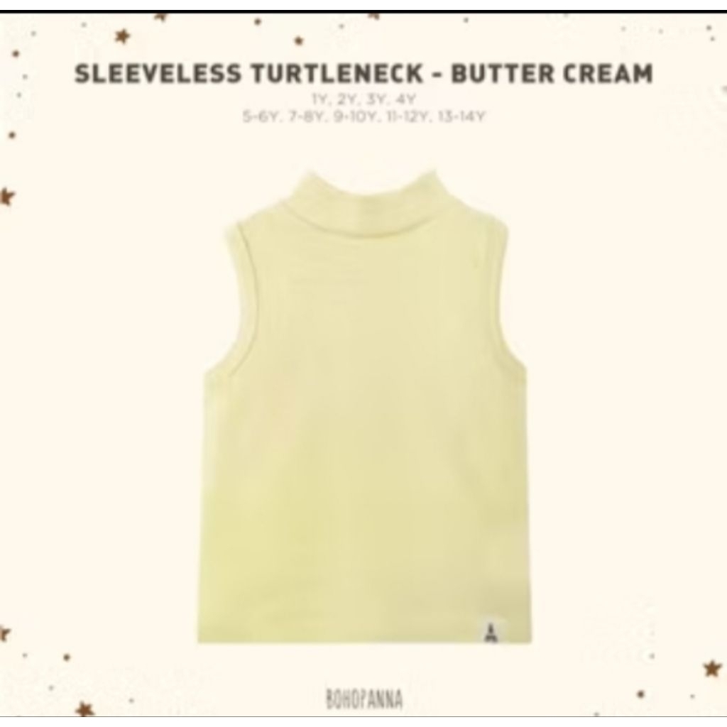 SLEEVELESS TURTLENECK BOHOPANNA
