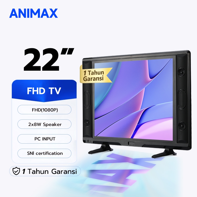 Animax 24 Inch 25 Inch 22 Inch TV Digital Murah 24/25 Inch Digital TV [Garansi 1 Tahun]
