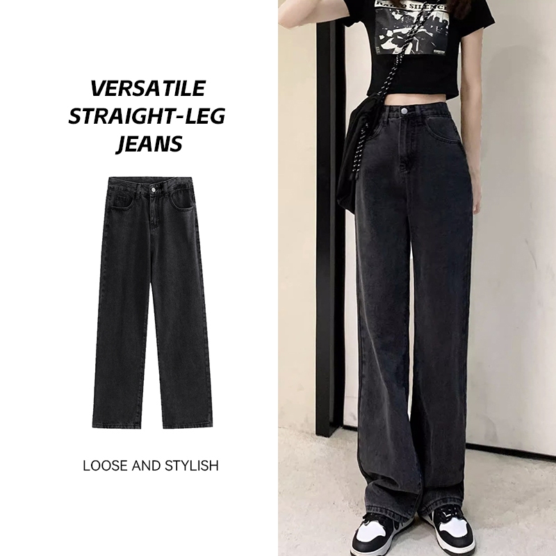 Jeans Wanita Celana panjang jeans celana boyfriend wanita celana kulot wanita high waist jeans fashi