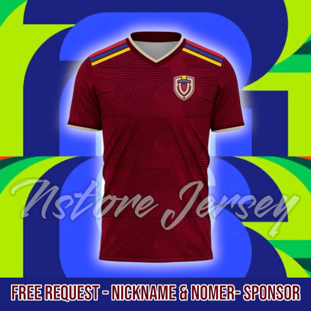 JERSEY VENEZUELA PIALA DUNIA 2026 TERBARU FREE NAMSET