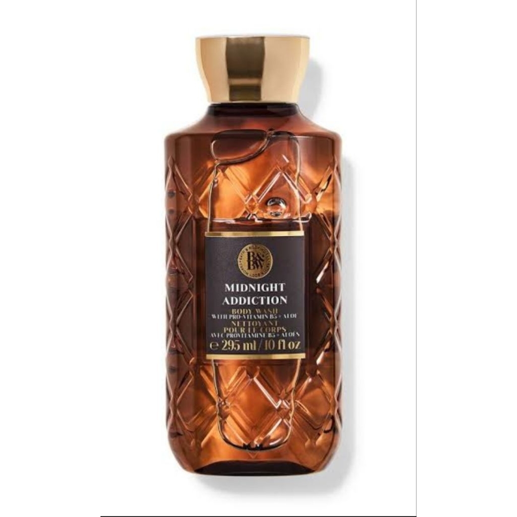 BBW body wash midnight addiction
