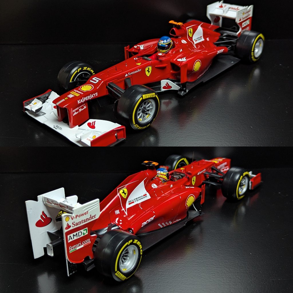 Hot Wheels Racing Ferrari F2012 2012 - Fernando Alonso - 1/18 Scale