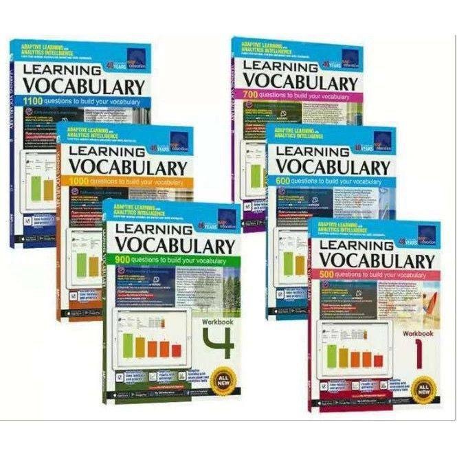 LEARNING VOCABULARY WORKBOOK-BUKU SAP EDUCATION WORKBOOK ANAK
