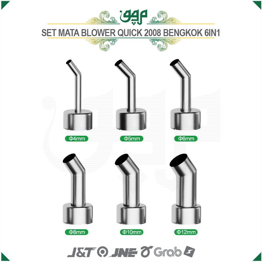 Set Mata Blower Quick 2008 Bengkok 6in1