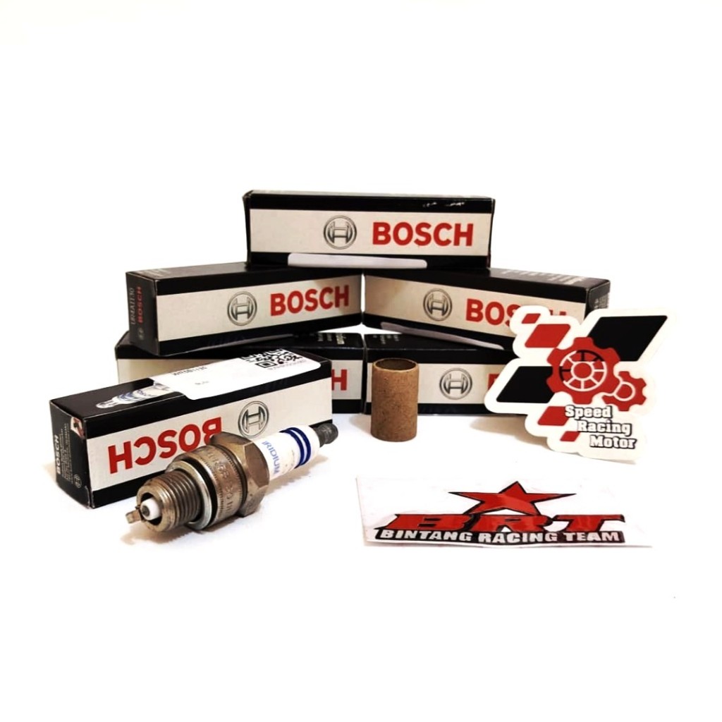 BUSI BOSCH DOUBLE IRIDIUM WR5B1130 BRT RX KING RXZ F1ZR NINJA 150 R RR VESPA 2Tak TORNADO