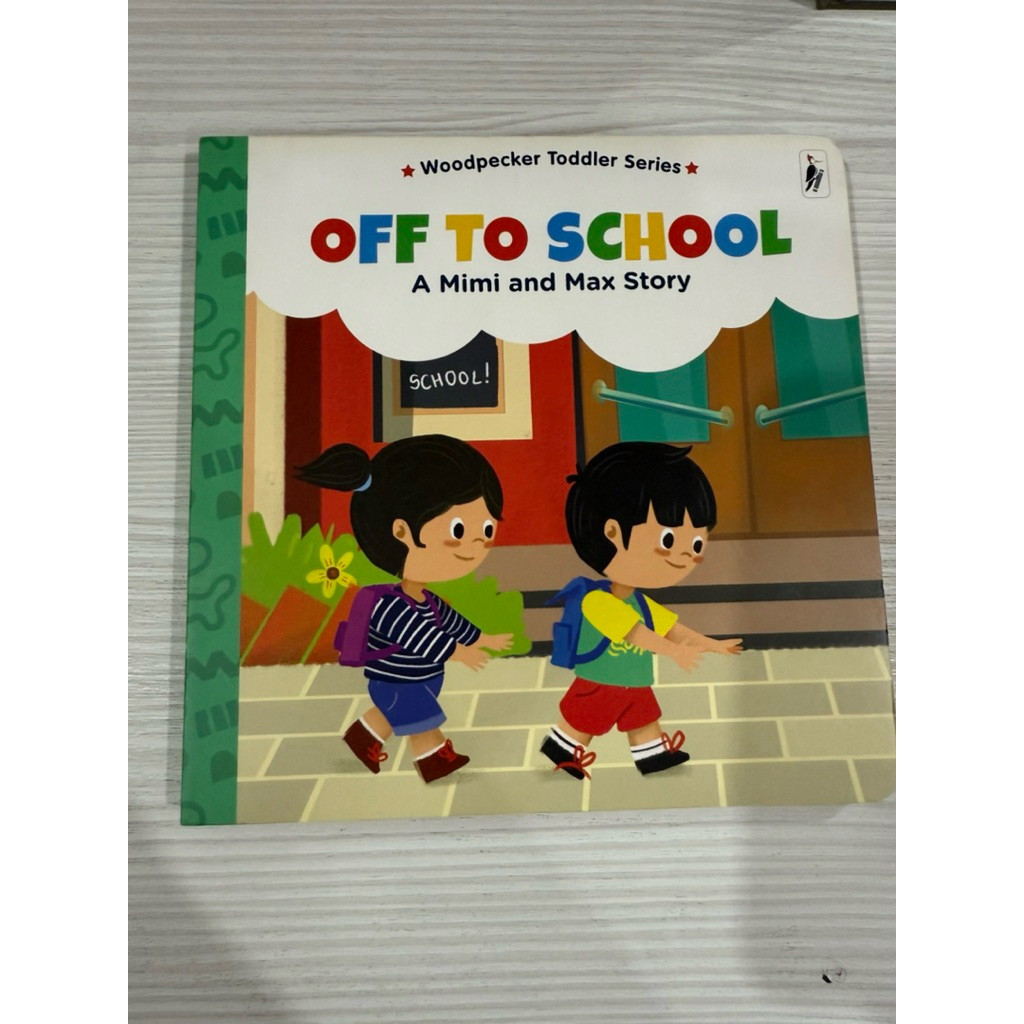 PRELOVED children board book off to school | buku anak
