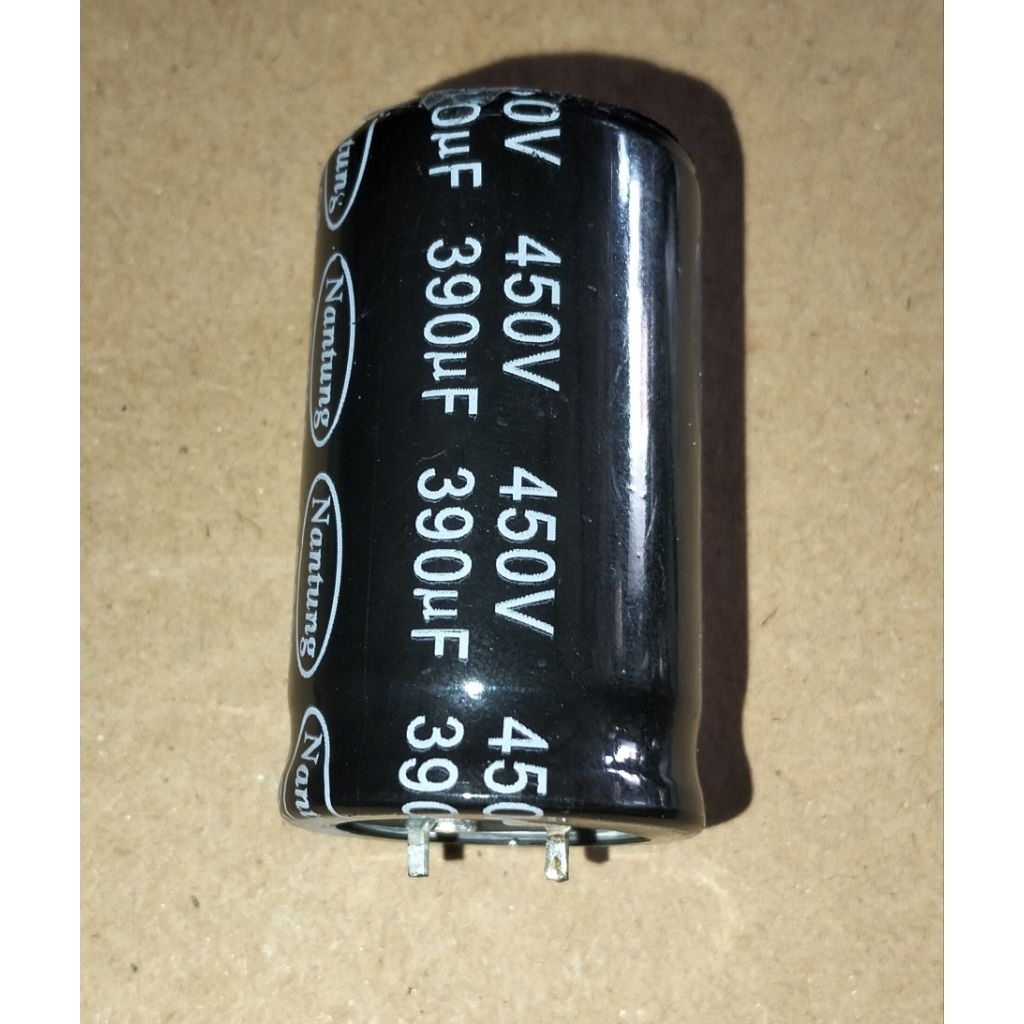 ELCO 450V 390UF T 5CM D 3CM BEKAS COPOTAN