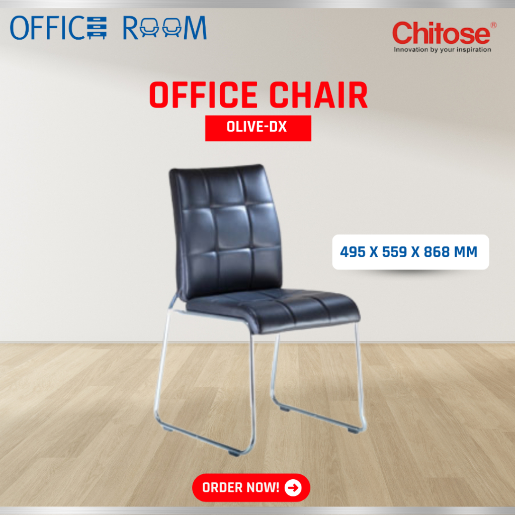Kursi Kerja / Kursi Kantor / Kursi Chitose Olive-DX