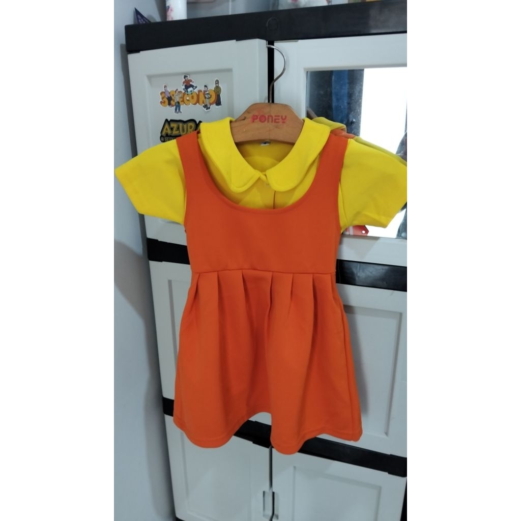 baju set boneka squid game