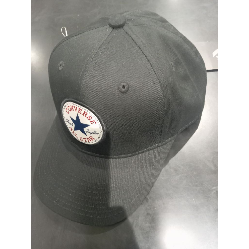 Topi Converse Caps black hitam
