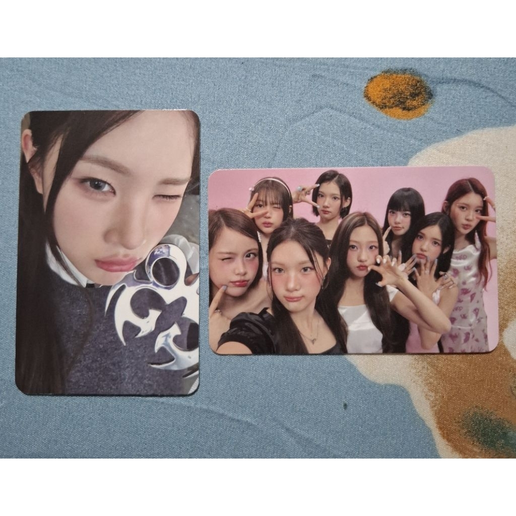 Hearts2Hearts Focus Juun & grup photocard