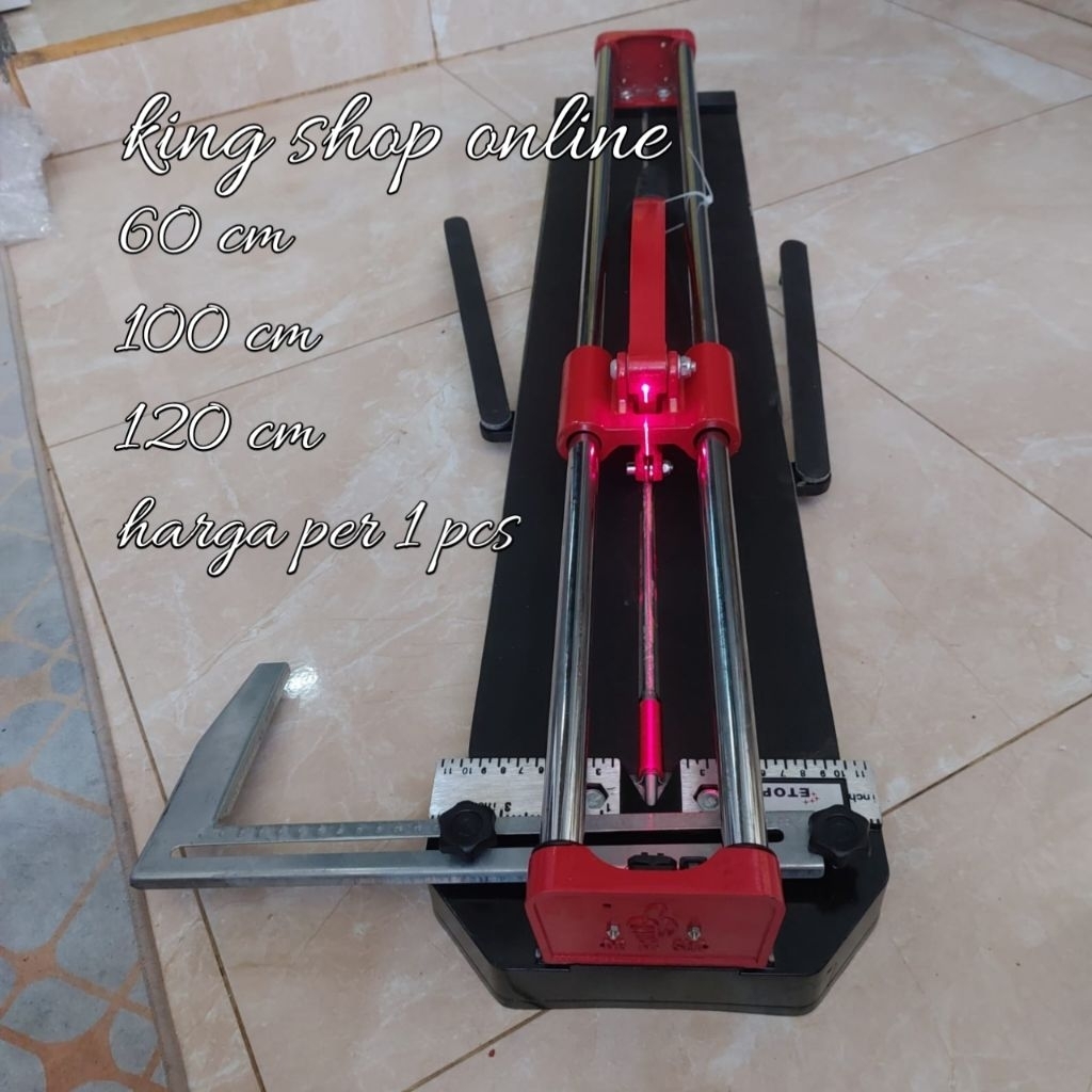 romway mesin alat potong keramik granit manual 60 100 120 cm tile cutter alat potong keramik manual
