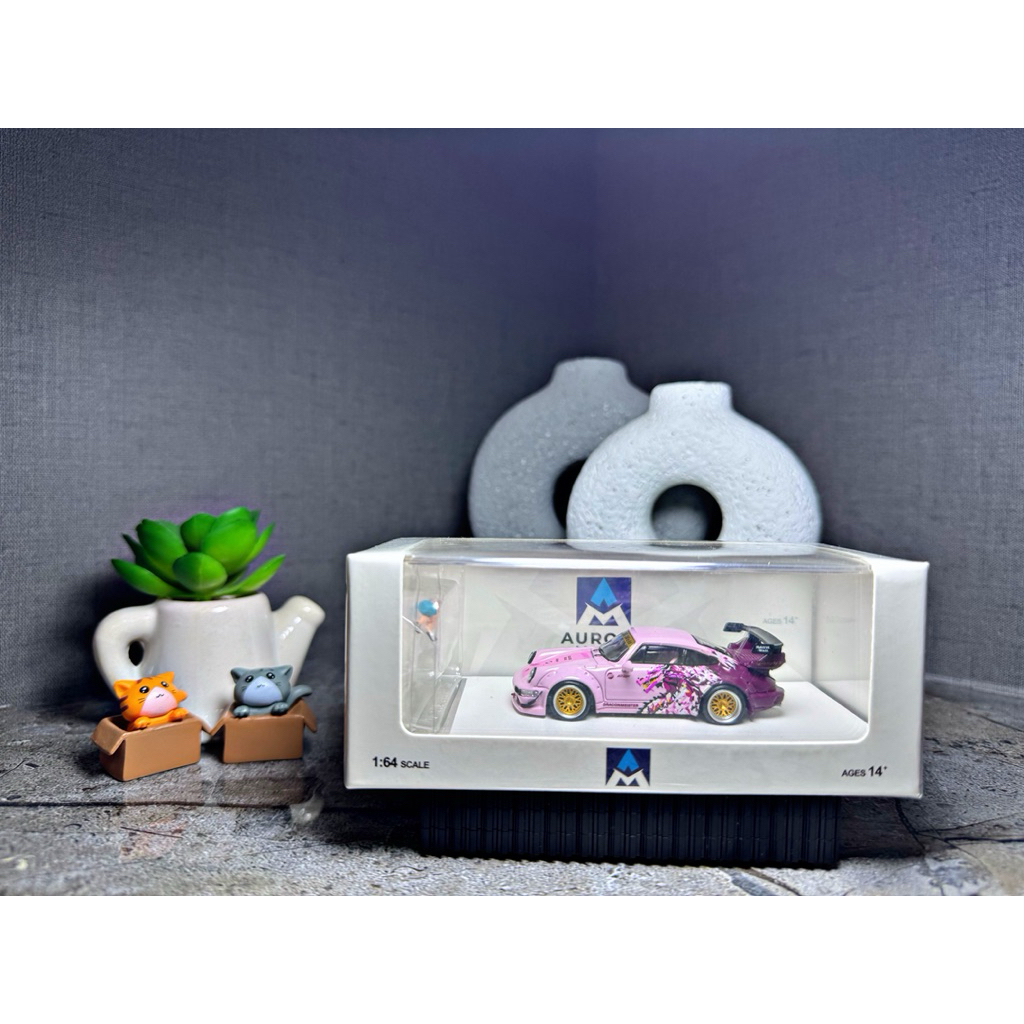 Aurora Model Rwb pink Rauh Welt + Figure