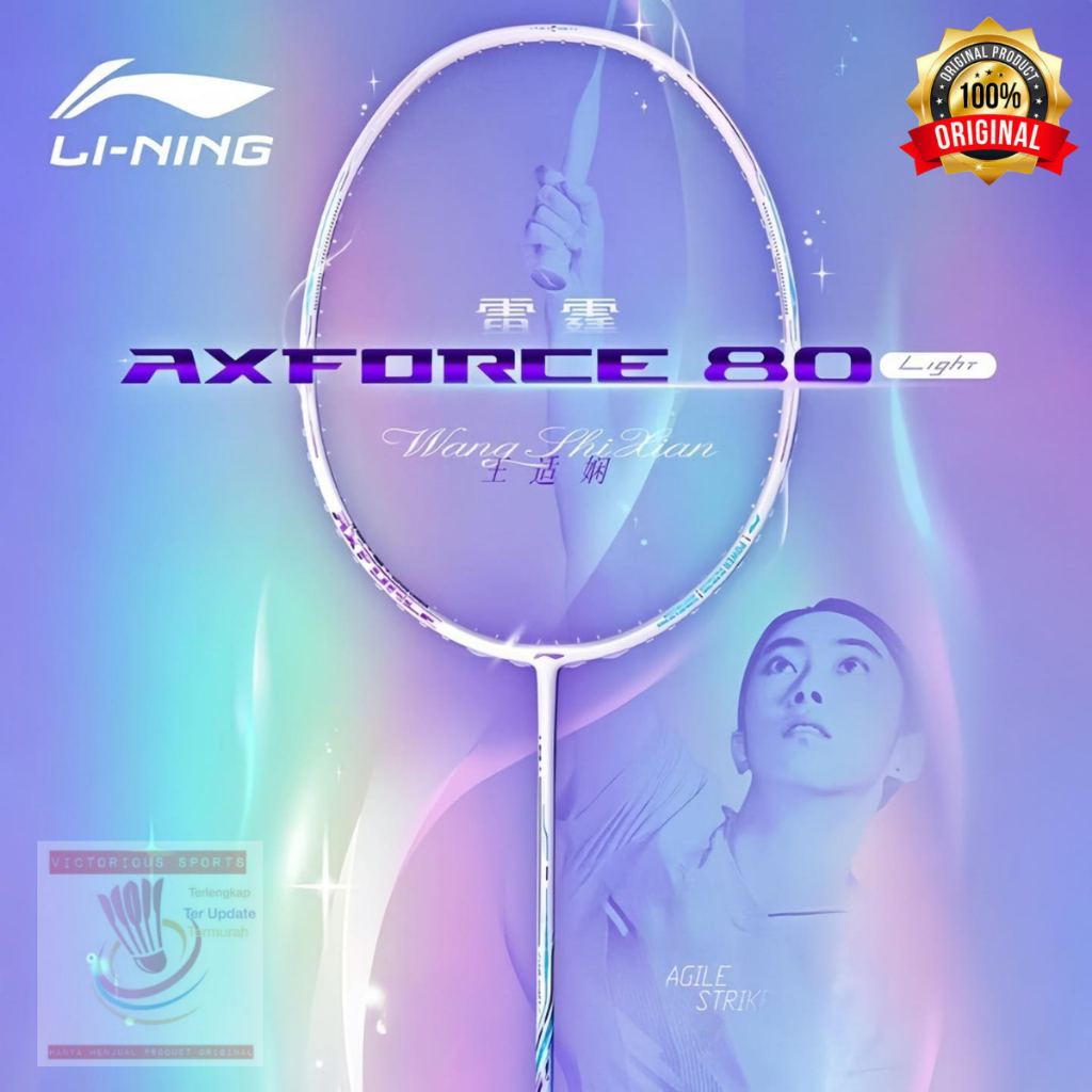 RAKET BADMINTON BULUTANGKIS LINING AXFORCE 80 ORIGINAL