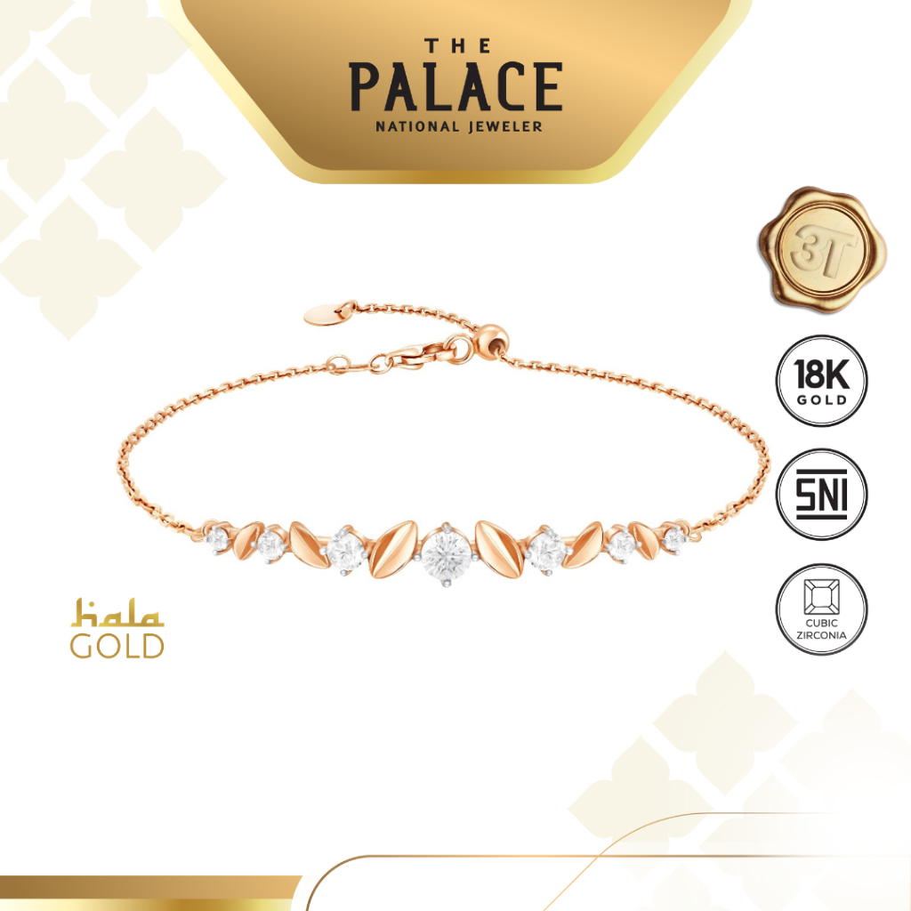 Hala Gold Rosetta Bracelet / gelang wanita