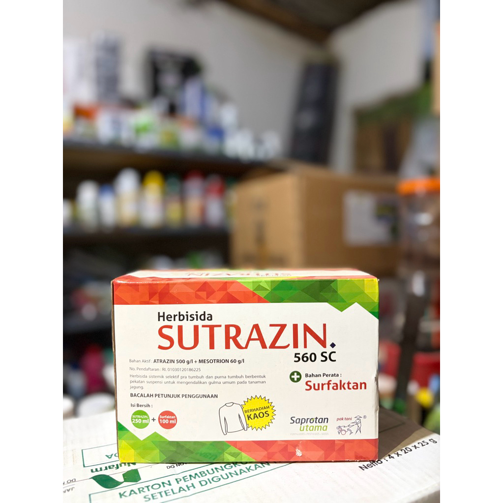 Herbisida Selektif Jagung- SUTRAZIN 560 SC 250ml