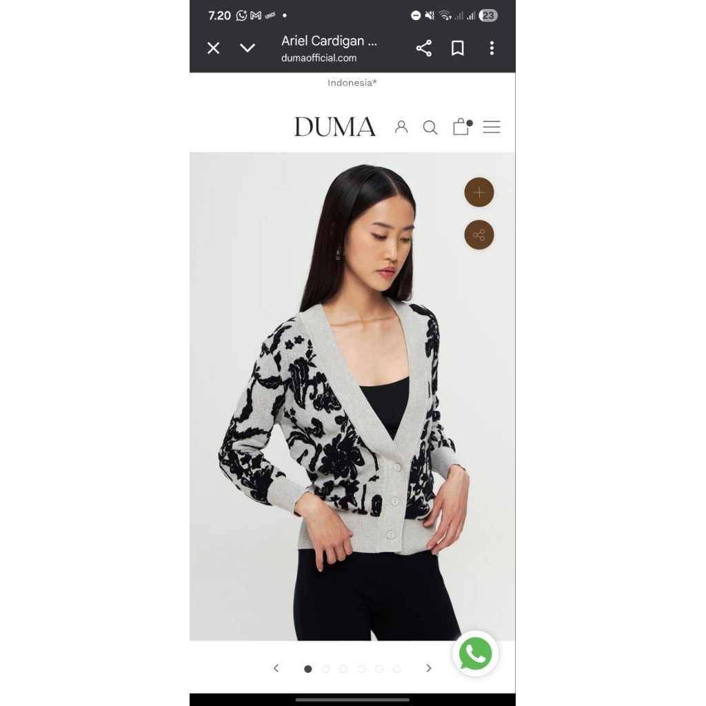 Duma ariel cardigan