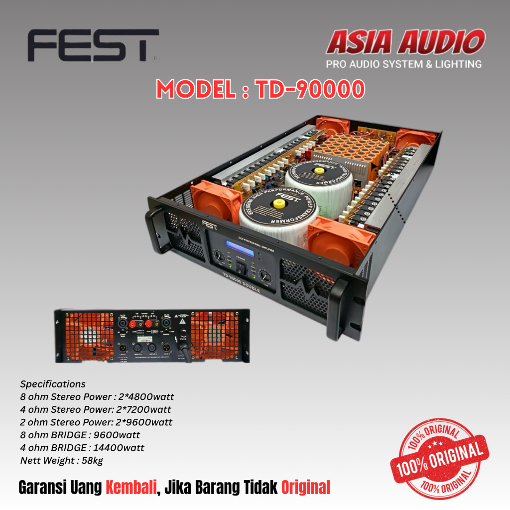 POWER FEST TD-90000 ORIGINAL