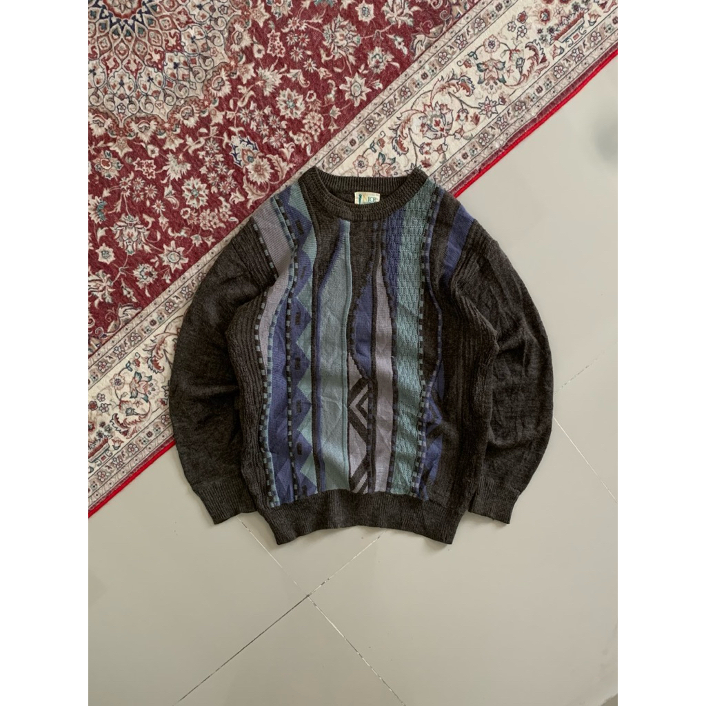 Nice Hitter Cable 3D Knitwear