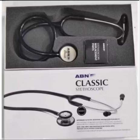 Stetoskop ABN Classic Original / Stethoscope Dokter / Perawat - Suara Jernih & Banyak Pilihan Warna