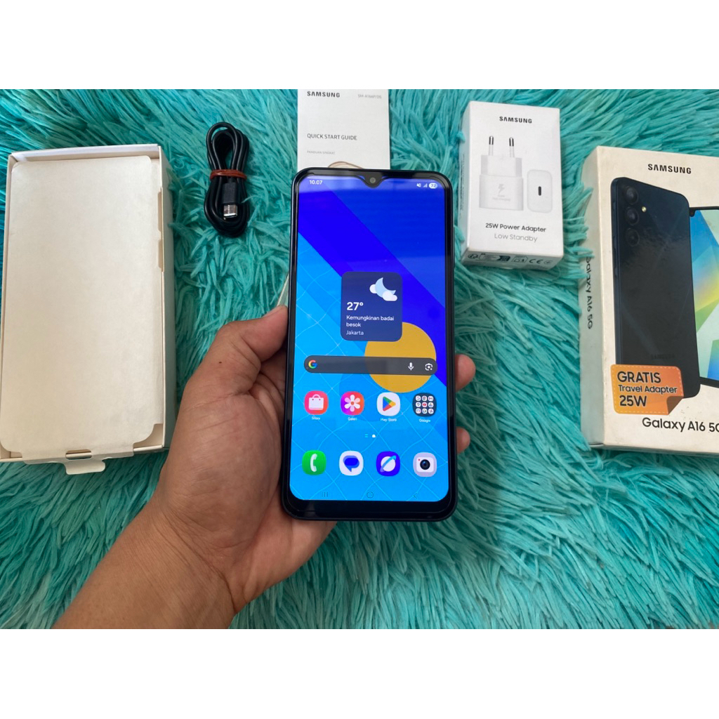 SAMSUNG A16 5G 8/256 BEKAS ORIGINAL SECOND
