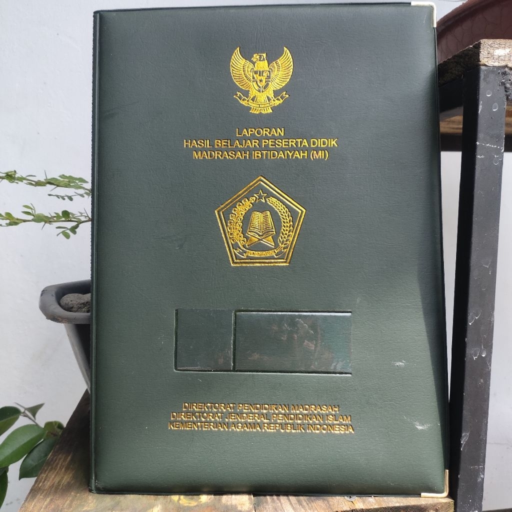 READY STOK Sampul Map Raport MI umum  Raport Custom untuk PAUD , TK , RA , SD , SMP , MTS , SMA , SM