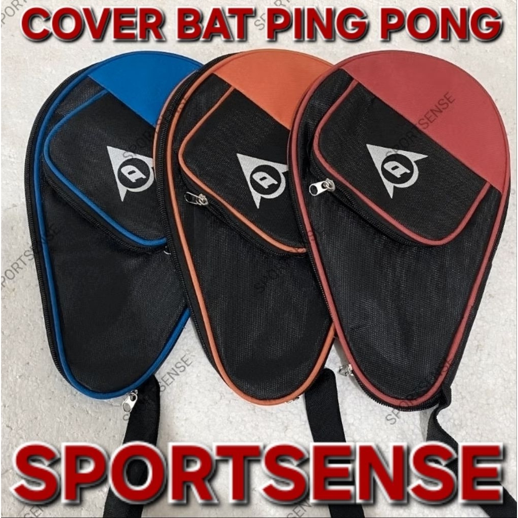 Cover Bat Bet Bad Tenis Meja Tas Pingpong Ping Pong Dunlop Original