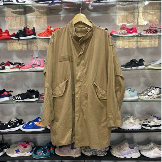 JACKET FISHTAIL LAFUDGE STORE PARKA MILITARY