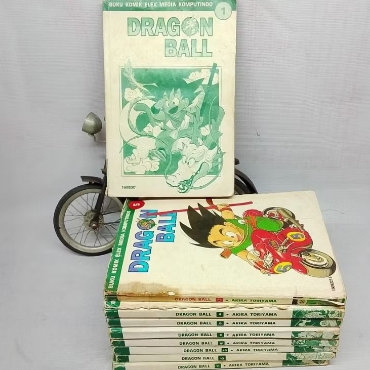 Komik Dragonball list hijau cabutan