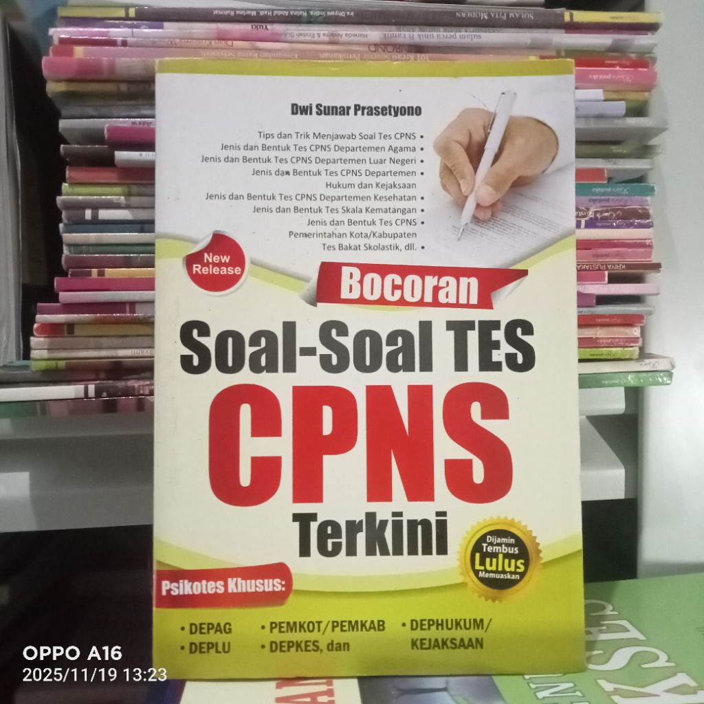 Buku Bocoran Soal-soal Tes CPNS Terkini