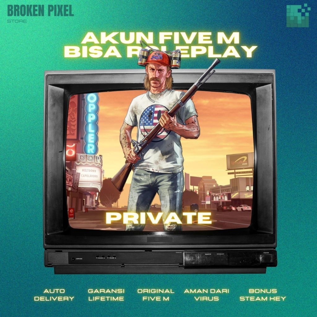 [BONUS STEAM KEY] GTA 5 FiveM Account / Social Club / FIVEM ONLY / GTA 5 Roleplay / (AUTO DELIVERY)