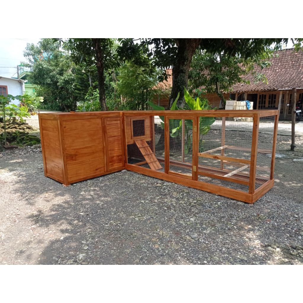 BIUUM Kandang Ayam Umbaran/Tanpa Alas (Bongkar Pasang)