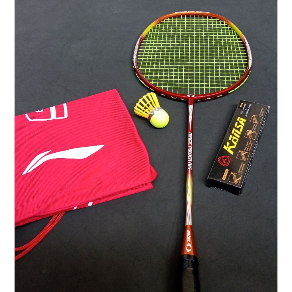 Raket badminton bulutangkis bekas second original astec magic n15