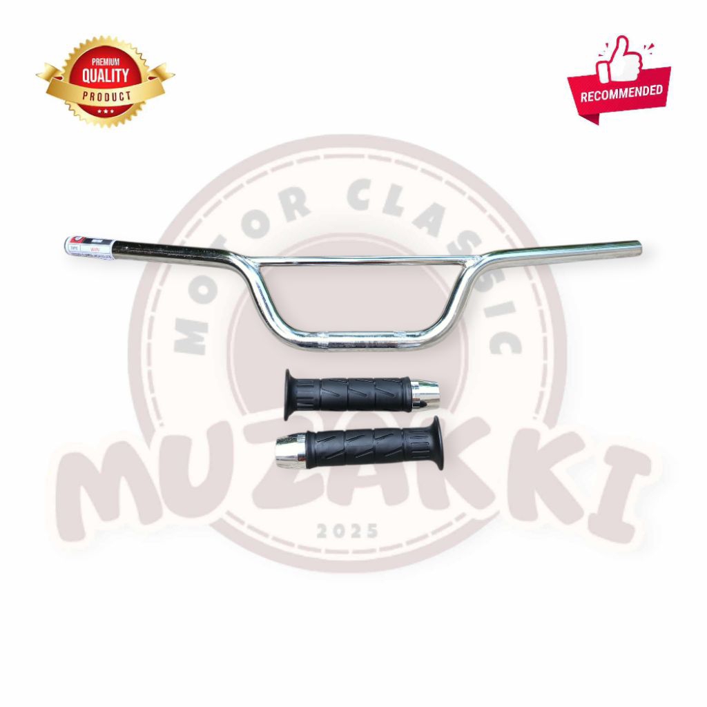 Setang Stang Honda Win Win100 Fullset Handgrip Dan Jalu Stang Kualitas Premium