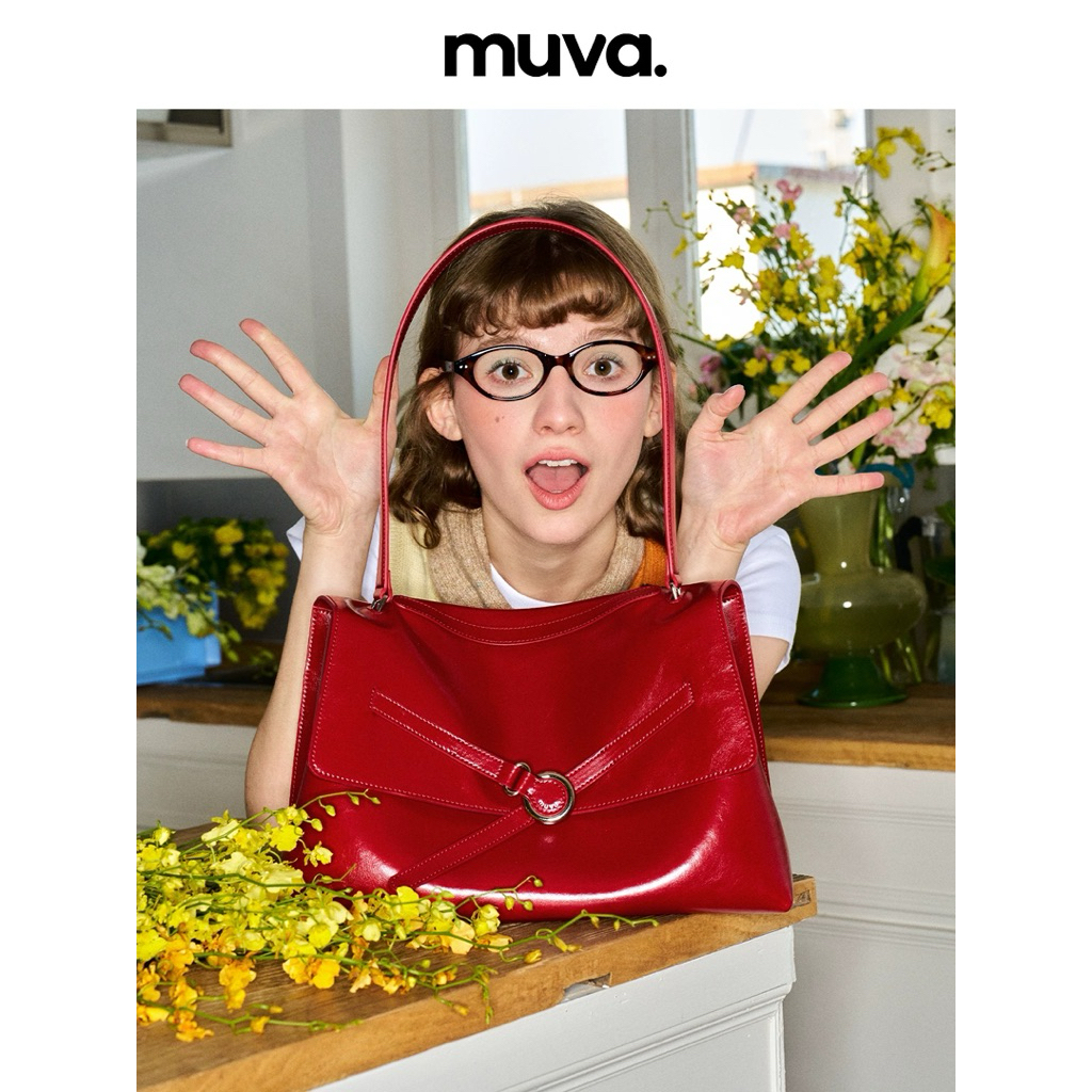 [FAST PO] MUVA TATA BAG | muva original 100% tas wanita leather