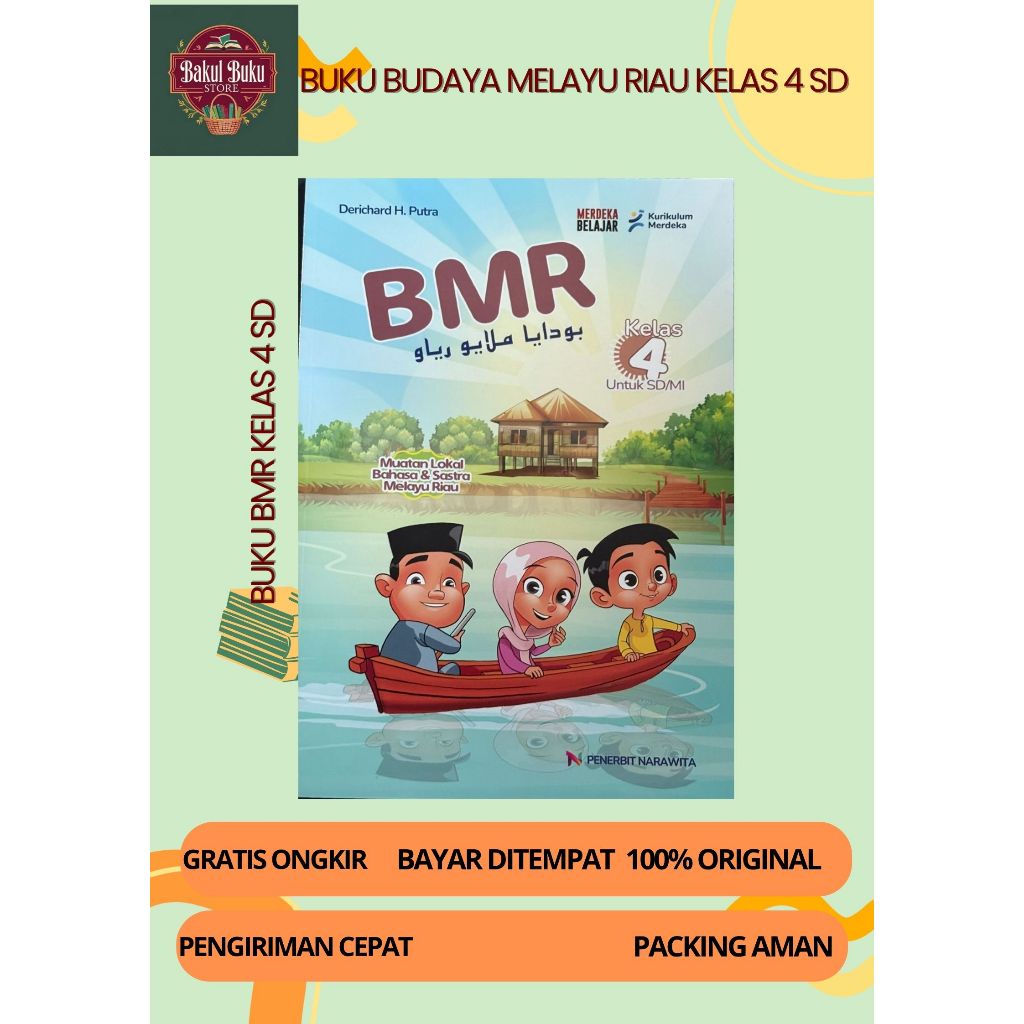 BUKU PAKET BUDAYA MELAYU RIAU KELAS 4 SD